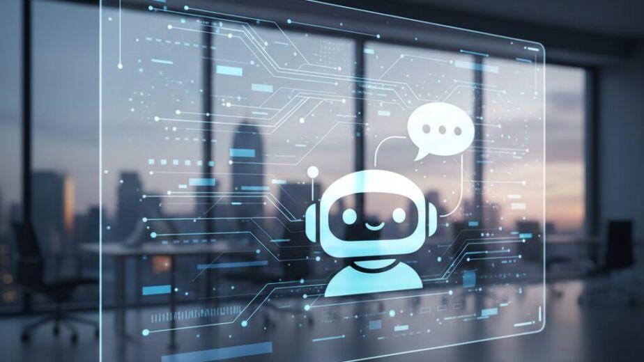 "Chatbot nedir sorusunu temsil eden dijital chatbot arayüzü ve yapay zeka destekli chatbot görseli."