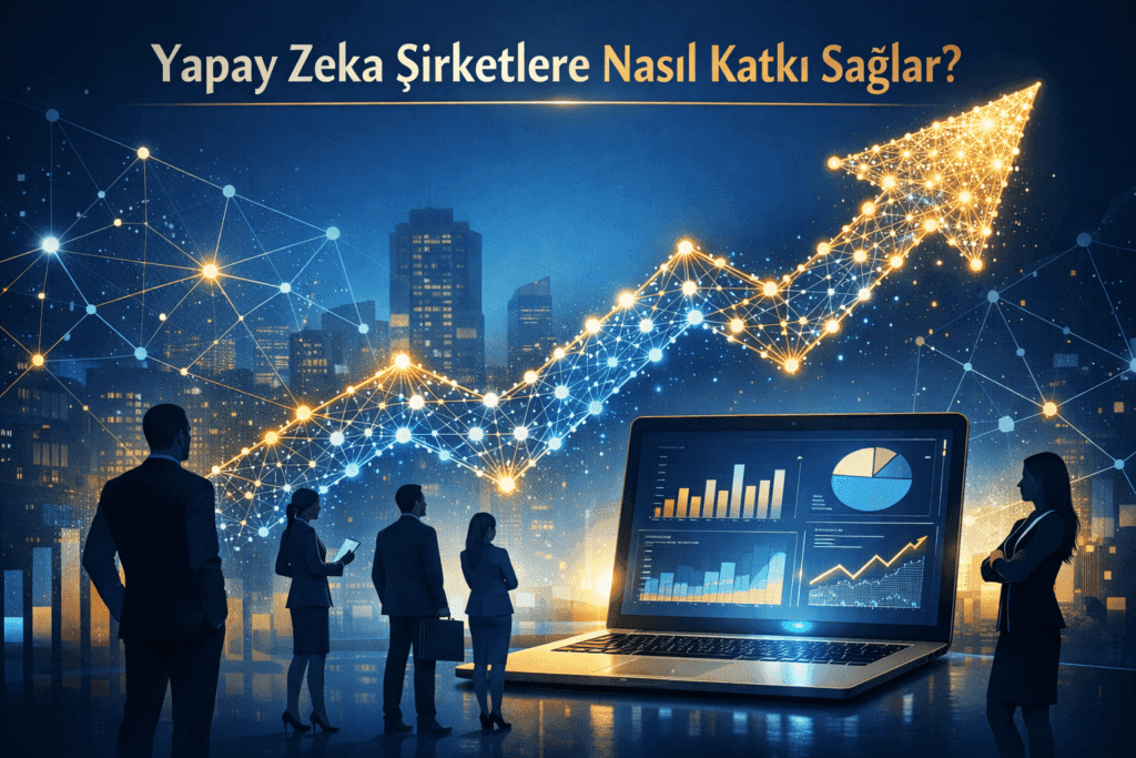Yapay zeka ve is dunyası görseli
