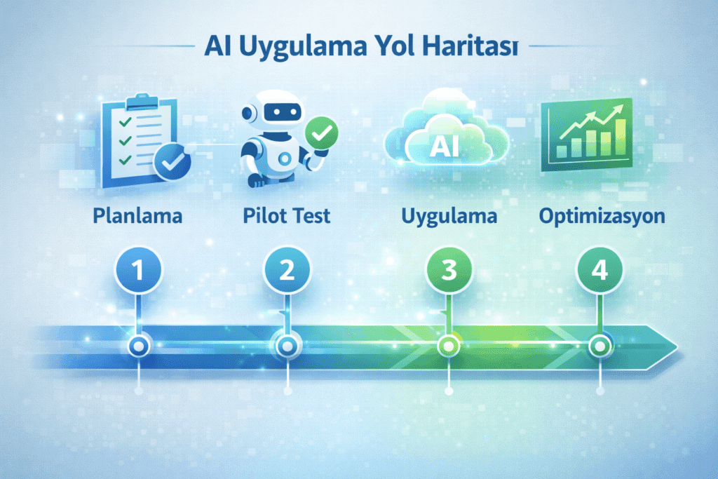 Yapay zeka uygulama stratejisi yol haritası