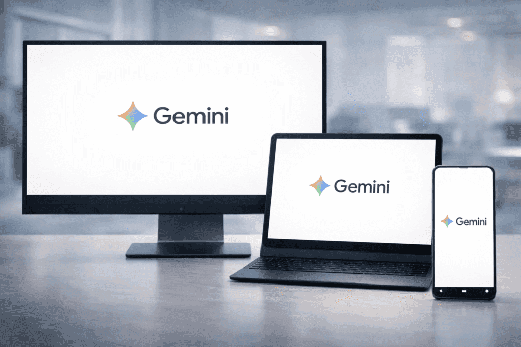 Google Gemini’nin web ve mobil cihazlarda kullanımı
